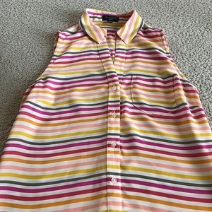 Rainbow striped shirt